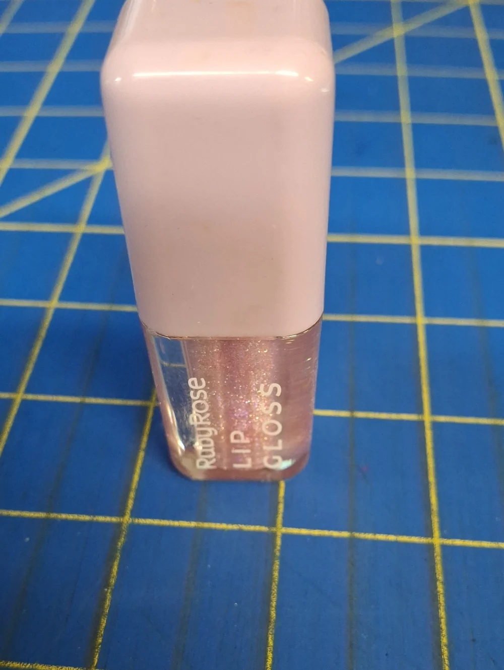 Ruby Rose Pink Shimmer Lip Gloss - Sheer Pink Shine New